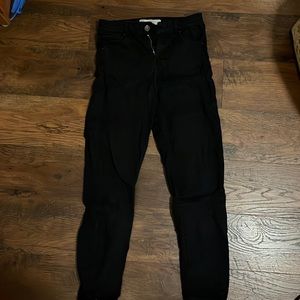Topshop Jamie jeans 26w black